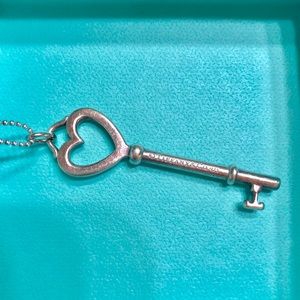 Tiffany & Co Key necklace